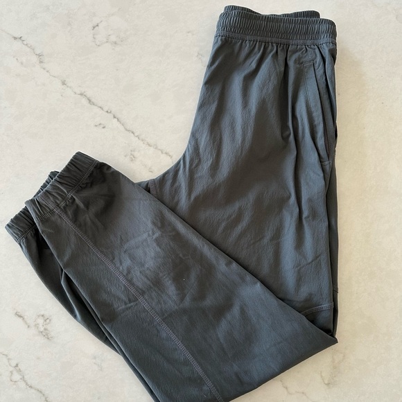 Nike Gray Yoga DriFit Joggers for Men - Picture 2 of 5